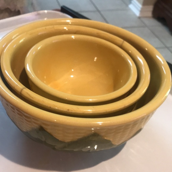 3 Vintage Corn King Farmhouse Bowls by Shawnee Pottery - Picture 16 of 16